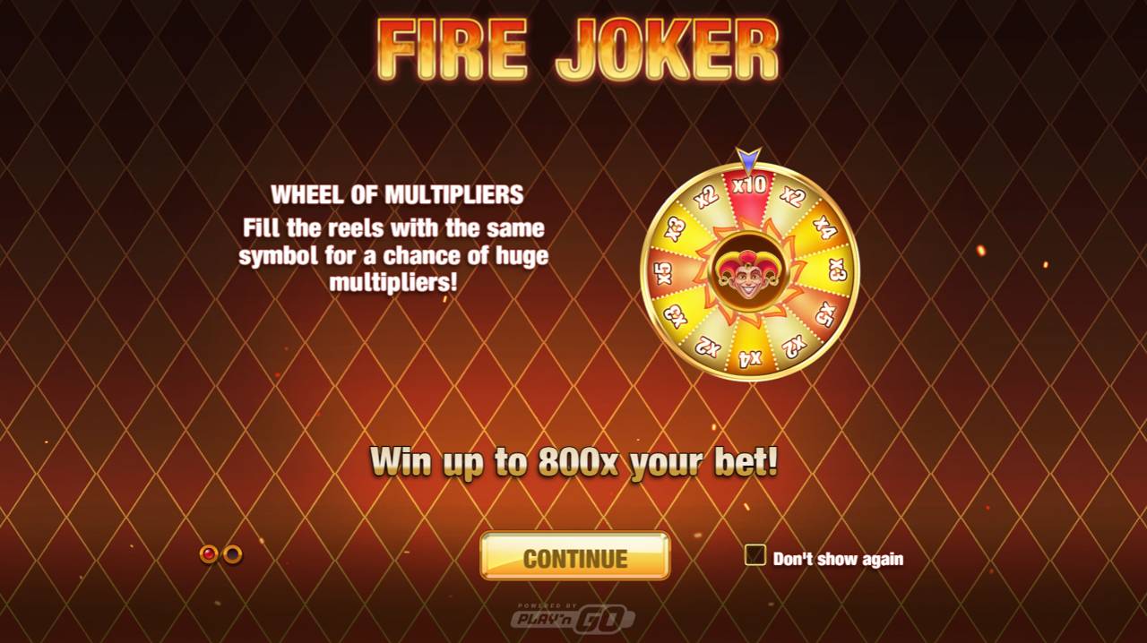 Fire Joker (Play’n GO) Image 1